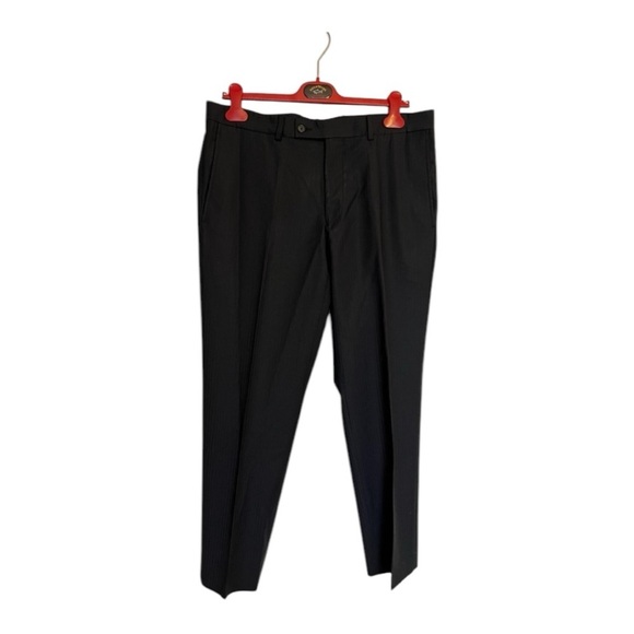 Elite Other - Elite navy blue pinstriped men’s dress pants